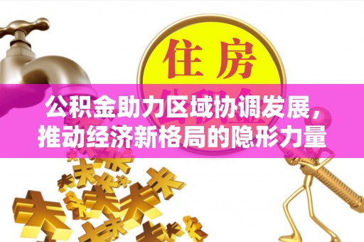 外埔公积金助力区域协调发展，推动经济新格局的隐形力量