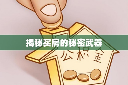 外埔揭秘买房的秘密武器