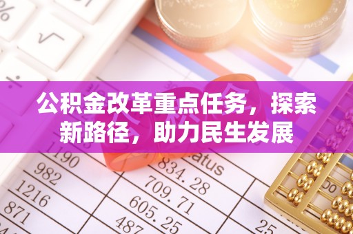 外埔公积金改革重点任务，探索新路径，助力民生发展
