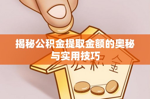 外埔揭秘公积金提取金额的奥秘与实用技巧
