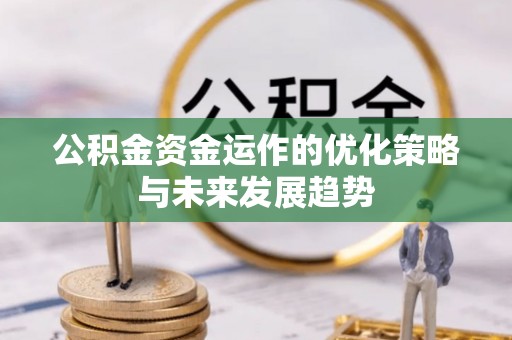 外埔公积金资金运作的优化策略与未来发展趋势