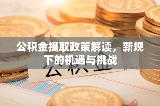 外埔公积金提取政策解读，新规下的机遇与挑战