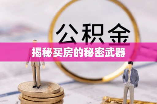 外埔揭秘买房的秘密武器