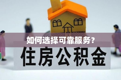 外埔如何选择可靠服务？