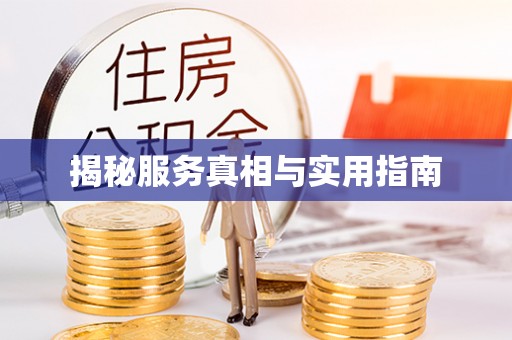 外埔揭秘服务真相与实用指南