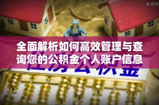 外埔全面解析如何高效管理与查询您的公积金个人账户信息