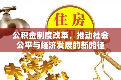 外埔公积金制度改革，推动社会公平与经济发展的新路径