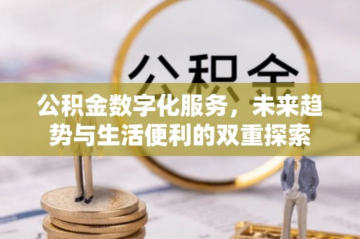 外埔公积金数字化服务，未来趋势与生活便利的双重探索