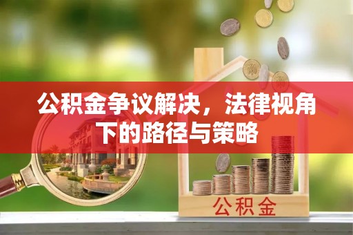 外埔公积金争议解决，法律视角下的路径与策略