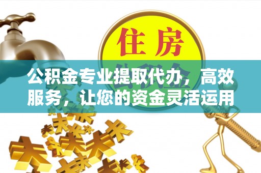 外埔公积金专业提取代办，高效服务，让您的资金灵活运用