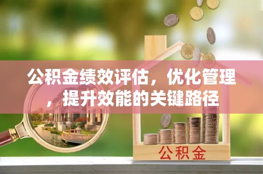 外埔公积金绩效评估，优化管理，提升效能的关键路径