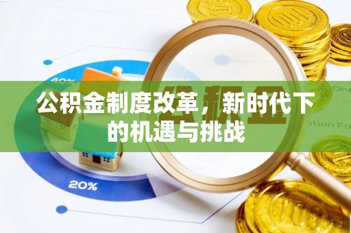 外埔公积金制度改革，新时代下的机遇与挑战