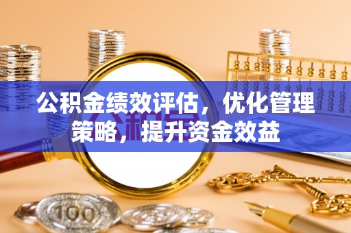 外埔公积金绩效评估，优化管理策略，提升资金效益