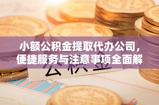 外埔小额公积金提取代办公司，便捷服务与注意事项全面解析