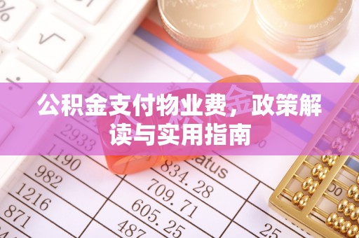 外埔公积金支付物业费，政策解读与实用指南