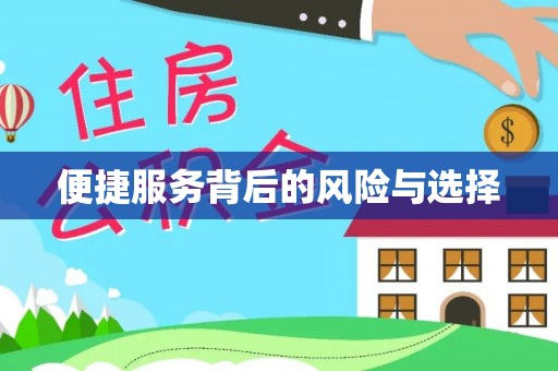 外埔便捷服务背后的风险与选择